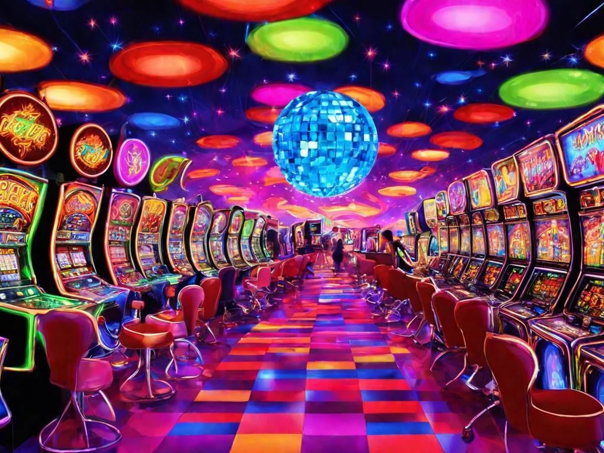 Tampilan permainan slot mobile JP138 dengan reel dan simbol berwarna
